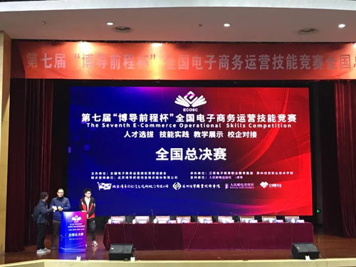 热烈祝贺电商扬帆队在第七届“博导前程杯”全国电子商务运营技能竞赛中荣获三等奖